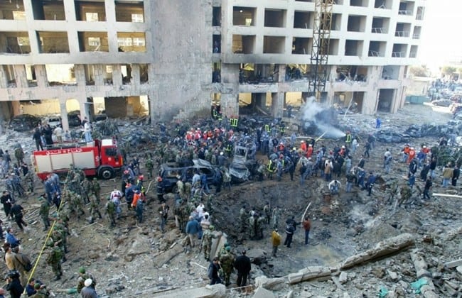 Late Prime Minister Rafik Hariri was assassinated in a car bombing in 2005