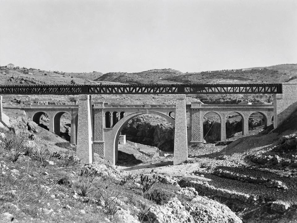 A bridge in Lebanon, built by the Allies in WW2