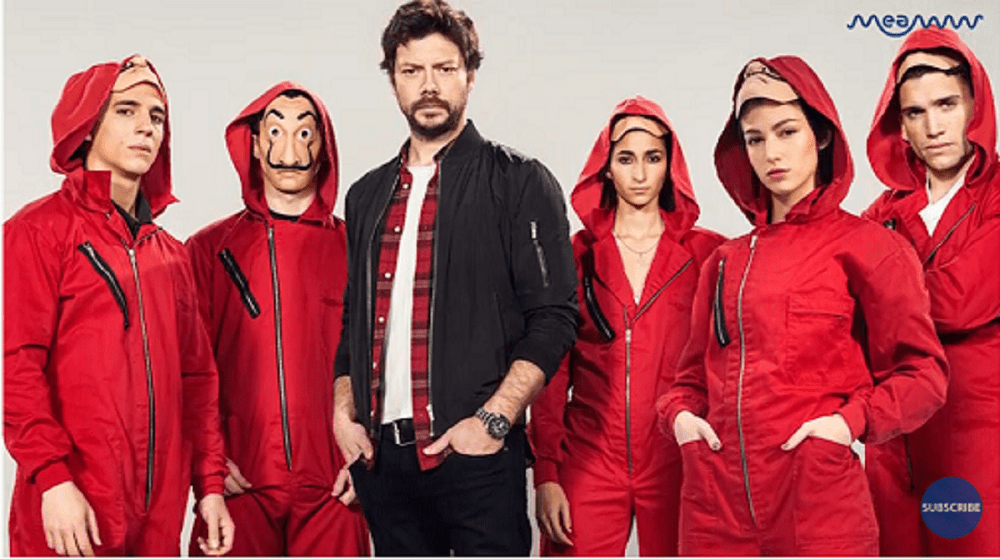 red jumpsuit casa de papel