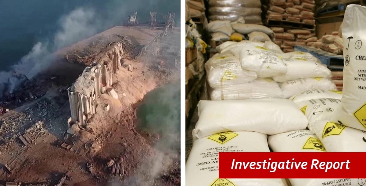 Investigative Report Only 7001000 Tons Of Ammonium Nitrate Exploded