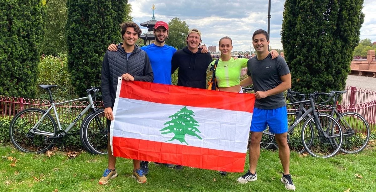 This Team Is Competing In Massive Triathlon To Raise Money For Lebanon