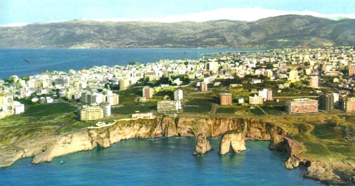 16 Fascinating Aerial Views Of Lebanon Over The Years 3