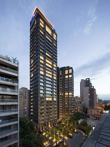 The 20|30 tower in Beirut is the 5th tallest building in Lebanon 