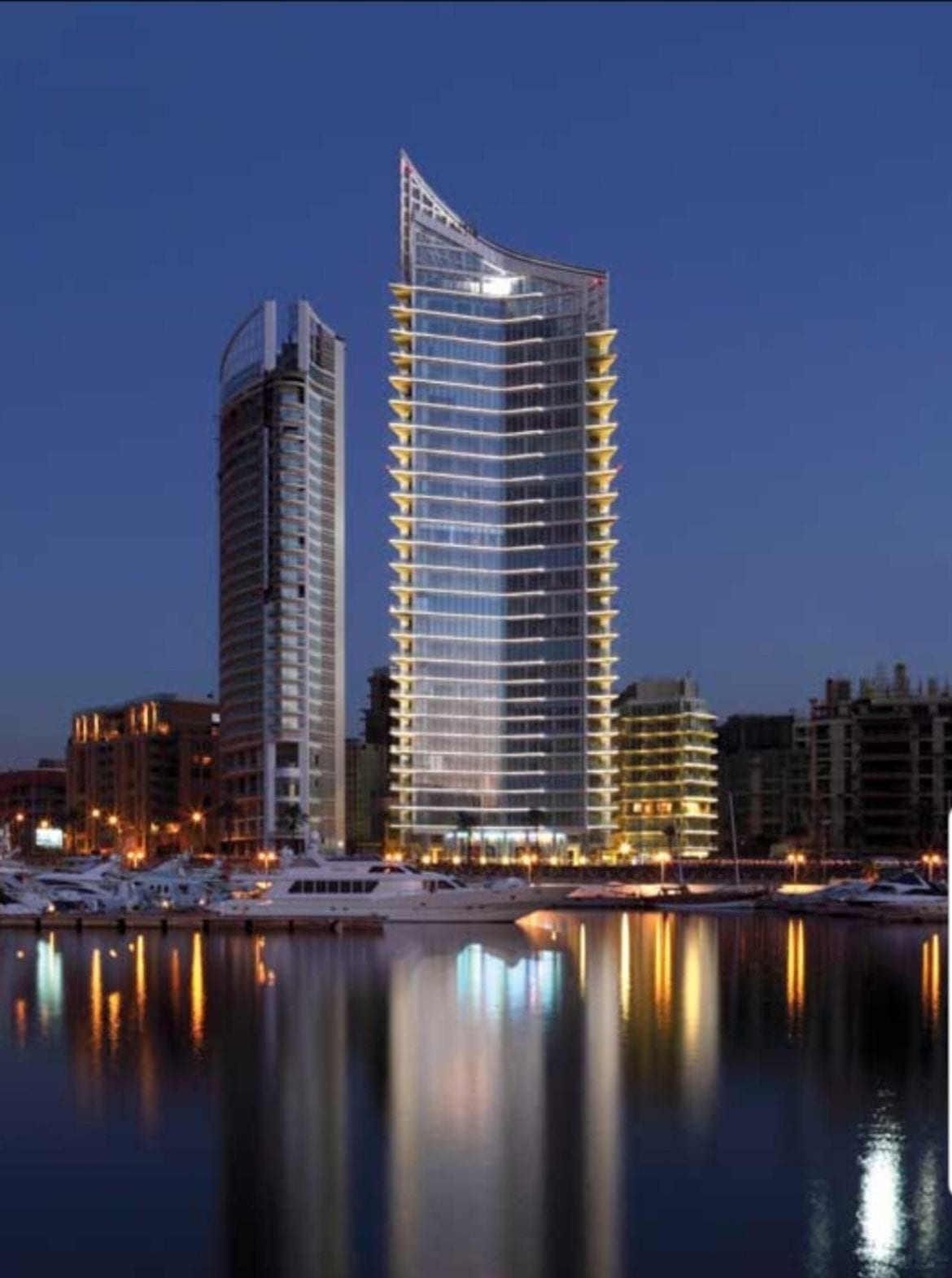 Marina Tower in Beirut, Lebanon