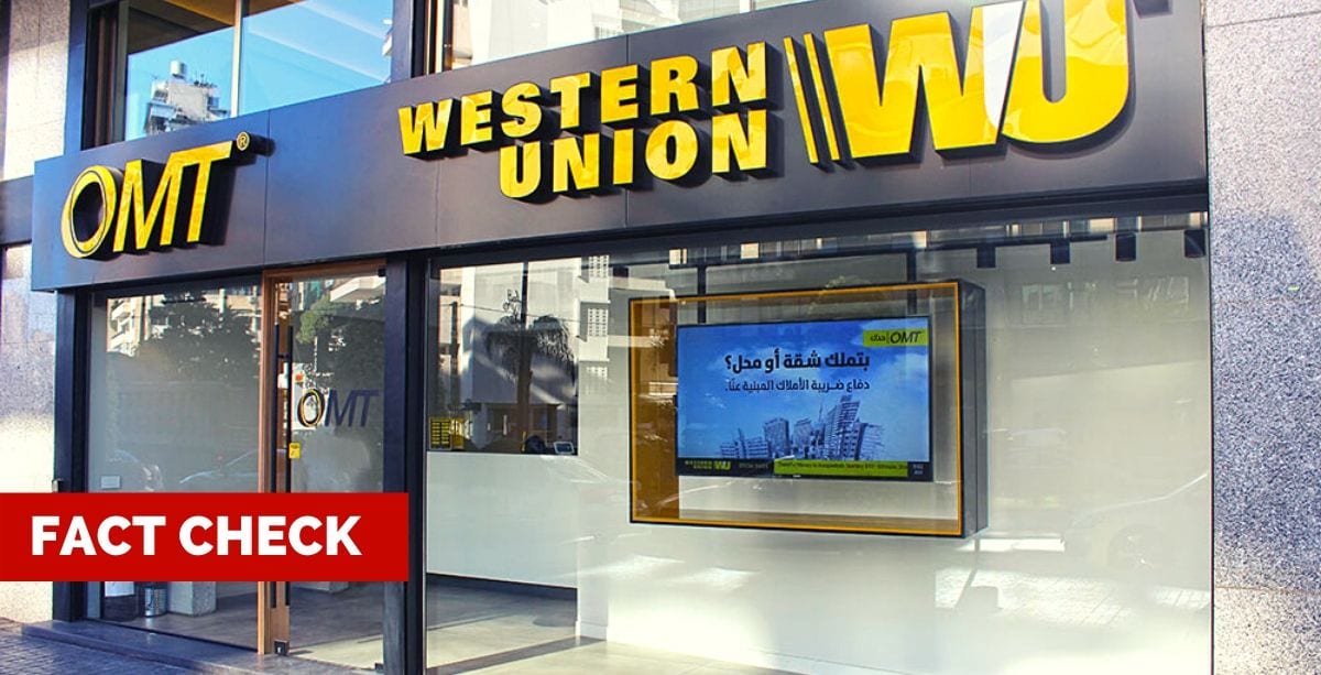 Did Western Union's Foreign Agents Just Blacklist Lebanon