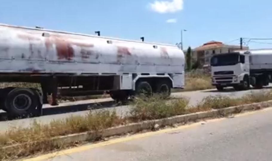 Tripoli Protesters Just Intercepted Syrian Fuel Trucks Trying To Smuggle Resources 1