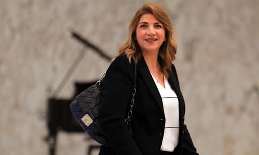 Lebanese Justice Minister Marie-Claude Najem