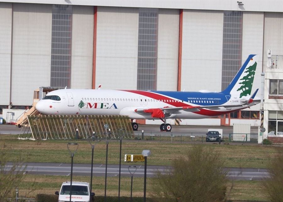 MEA Airbus A321neo will land in Beirut on July 10th