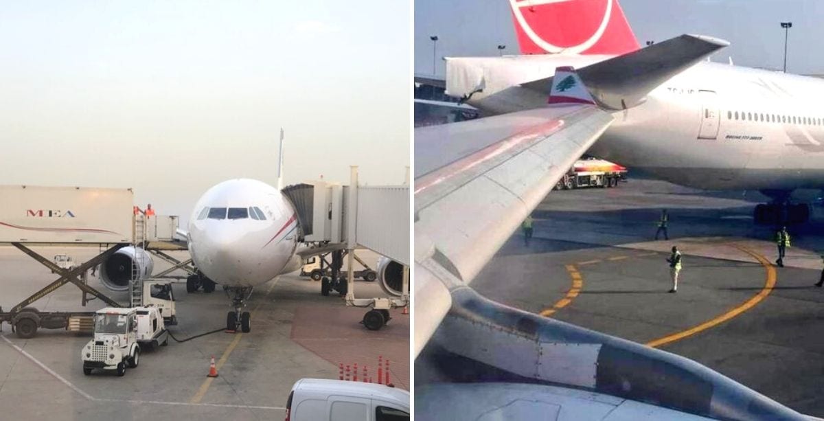 MEA Plane Just Collided With Another Plane In Nigeria