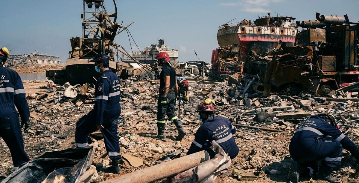 6 personnes sont toujours portées disparues depuis l'explosion de Beyrouth