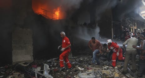 Photos/Videos Showing How Bad The Beirut Explosion Is So Far 5