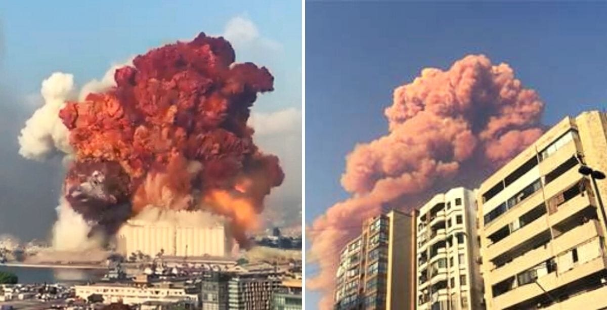 Breaking: Violent Explosion Shakes Beirut