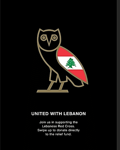 Drake's 'OVO' Just Posted To Support Lebanese Red Cross 1