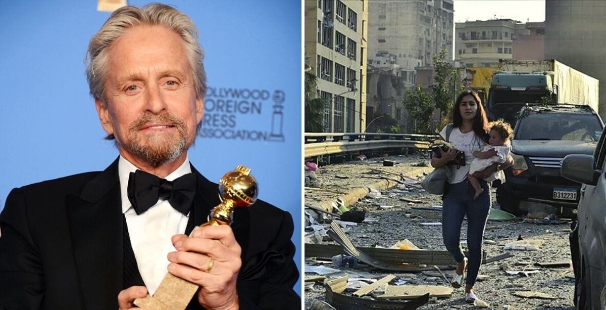 Hollywood Star Michael Douglas Sent Message Of Support To The Lebanese