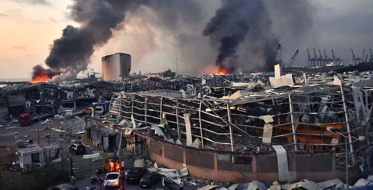 People Are Encouraged to Wear Masks and 'Leave Beirut' If They Can Following Explosion