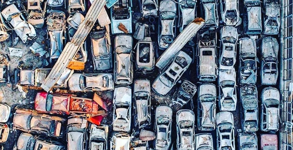 $5 Million's Worth Of Cars Was Destroyed By The Explosion