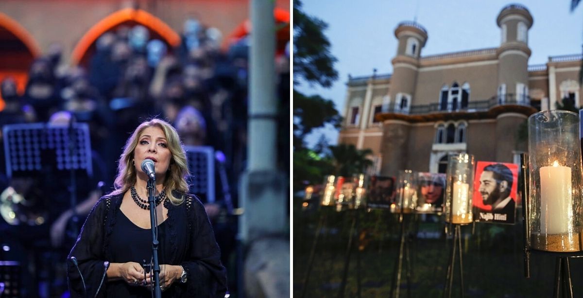 Scarred Sursock Palace Hosted Concert In Honor Of Beirut Blast Victims