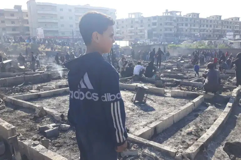 8 People Arrested So Far Over The Burning Of Refugee Camp In Lebanon 2