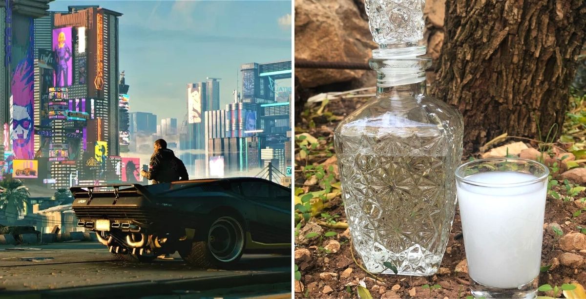 You Can Drink 'Baalbek Arak' In Cyberpunk 2077