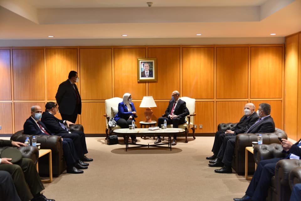 Caretaker Health Minister Hamad Hasan meets his Egyptian counterpart on Thursday.
