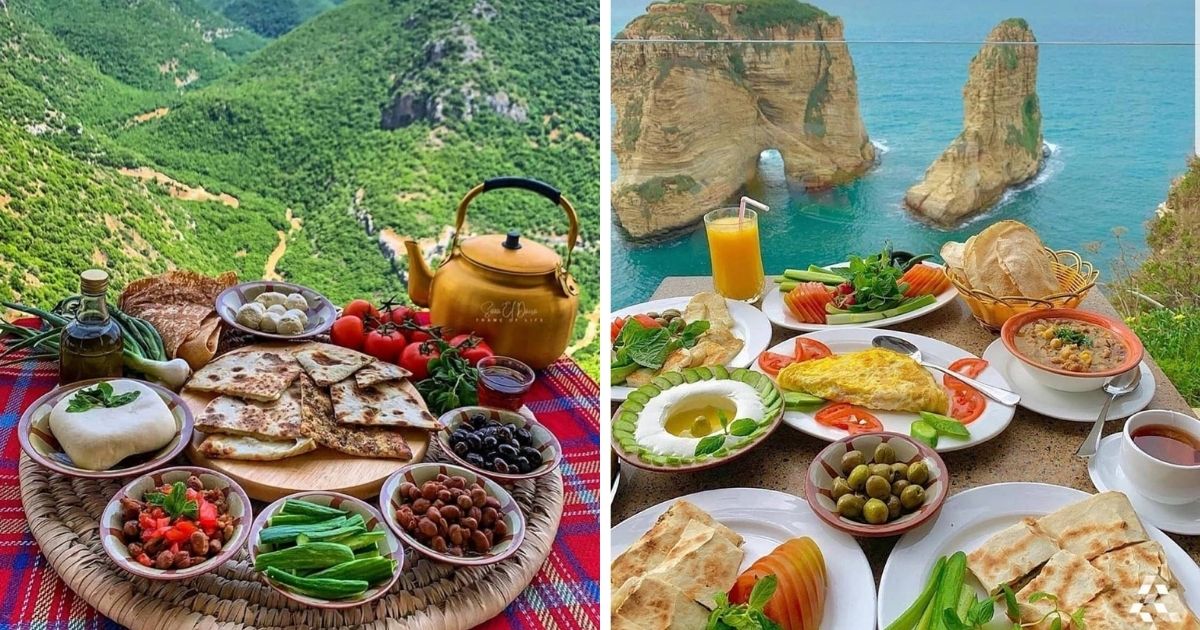 lebanese breakfast and lebanese brunch