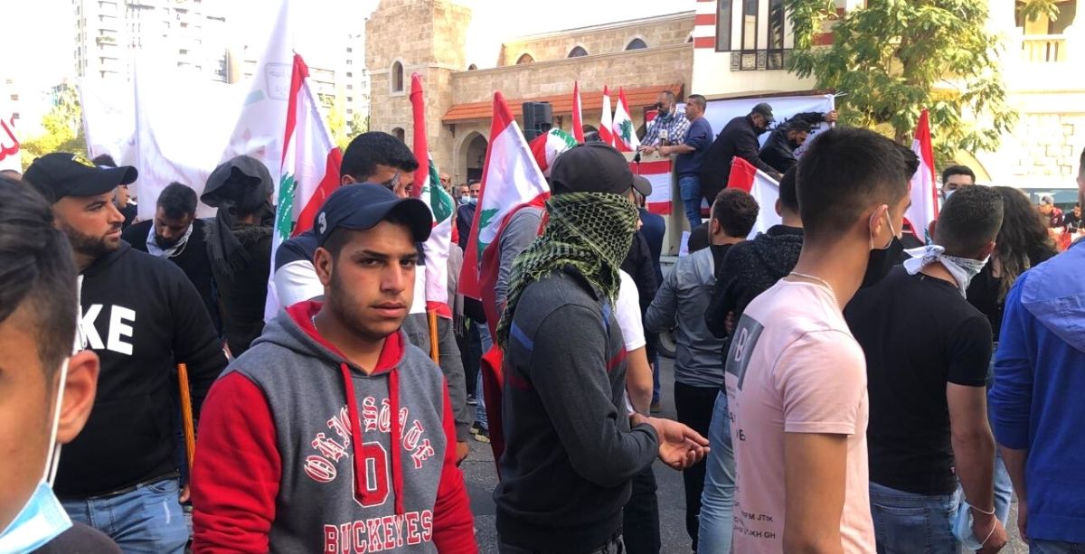 Lebanese Protesters Demand Reforms Aboard The 'Train Of The Revolution