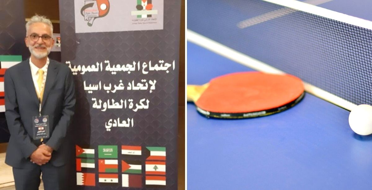 Meet The New Lebanese Vice-President Of West Asia Table Tennis Union