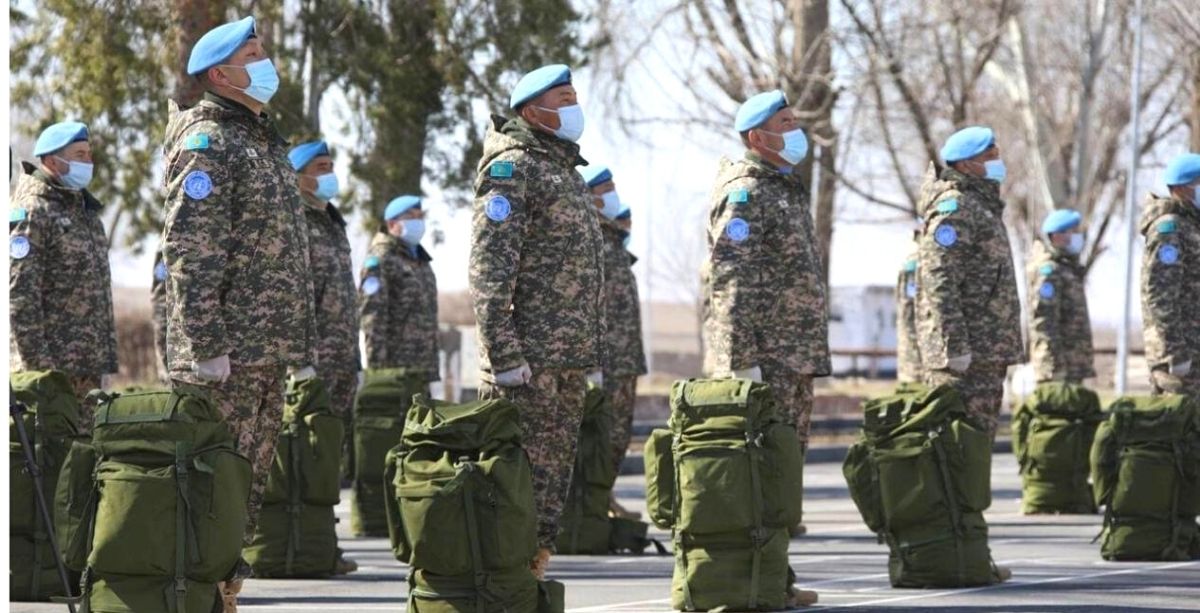 Over 100 Kazakhstani Troops Just Left For Lebanon To Join UNIFIL