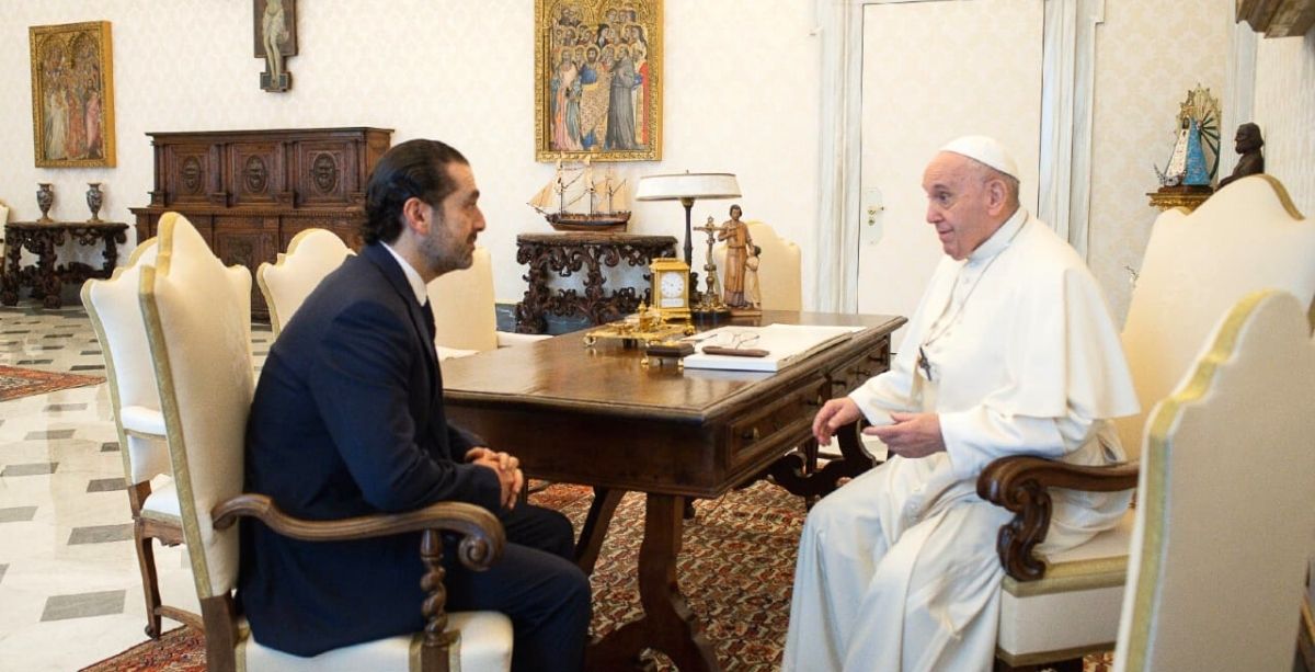 Hariri Says The Pope's Message Is To Accelerate Gov't Formation In Lebanon