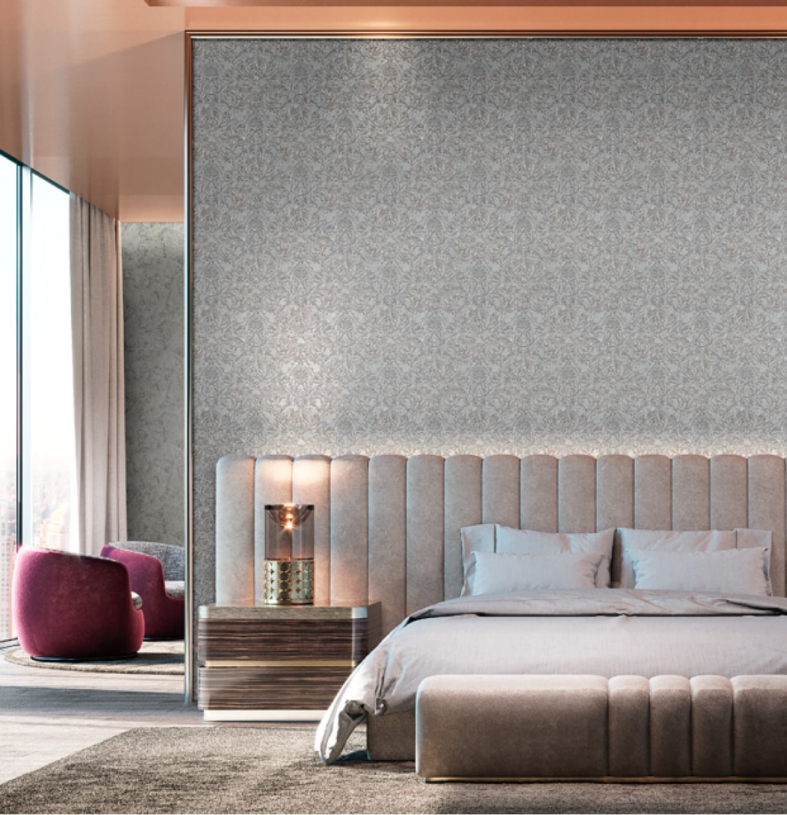 Elie Saab's High-End Wallcovering Collection Is Now Available In Lebanon 2