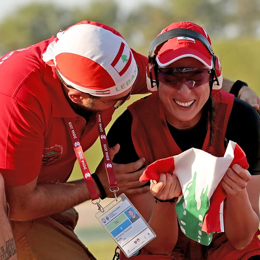 Ray Bassil will be representing Lebanon in Olympic trapshooting for the third time in her career this year.