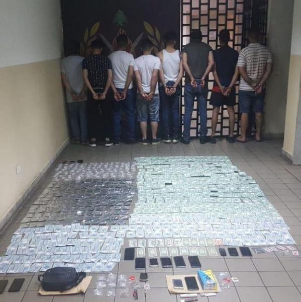 A group operating as a drug-trafficking network was arrested in a series of operations by Lebanese security forces.