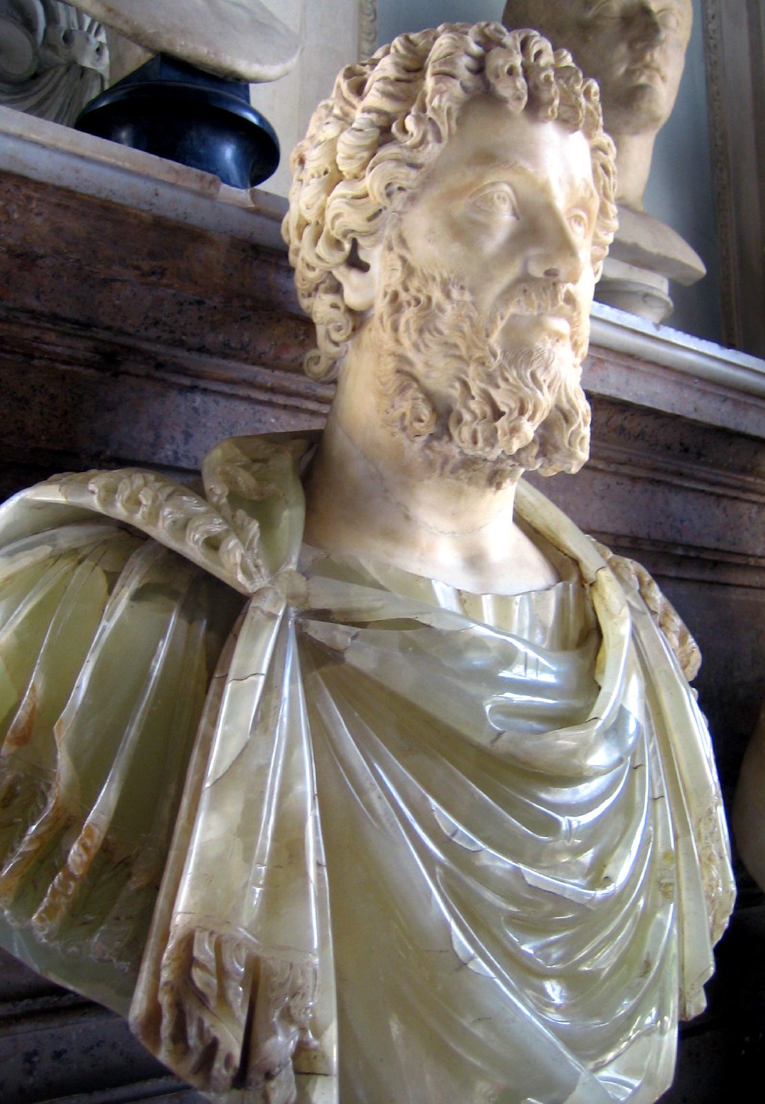 Born in the Phoenician Punic city of Leptis Magna (modern-day Libya) in 145, Septimius Severus is regarded as the first African ruler of Rome. 