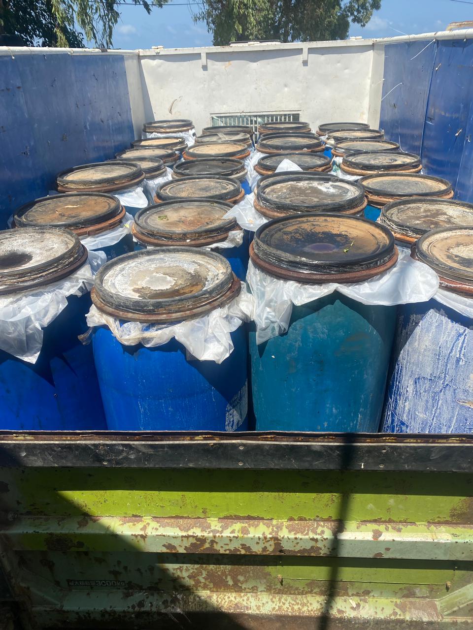 Someone Tried To Resell Fuel In Pickle Containers In Lebanon 1