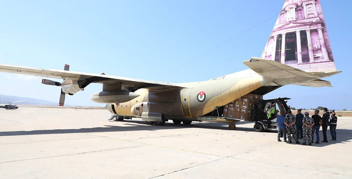 Lebanese Army Just Received 14 Tonnes Of Aid From Jordan