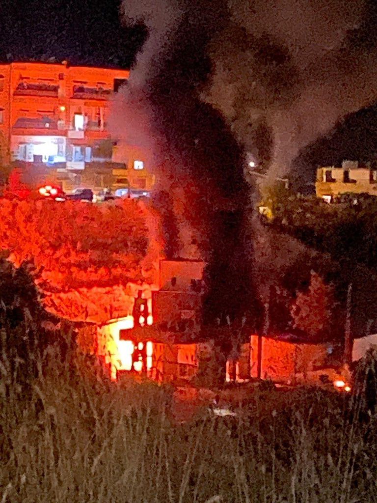 A Fire Broke Out At A Gas Station In Lebanon 1