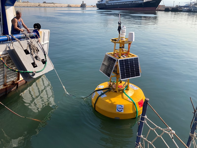 Lebanon's National Council for Scientific Research (CNRS) announced on Wednesday that its experts had deployed the first smart buoy in Lebanese waters.