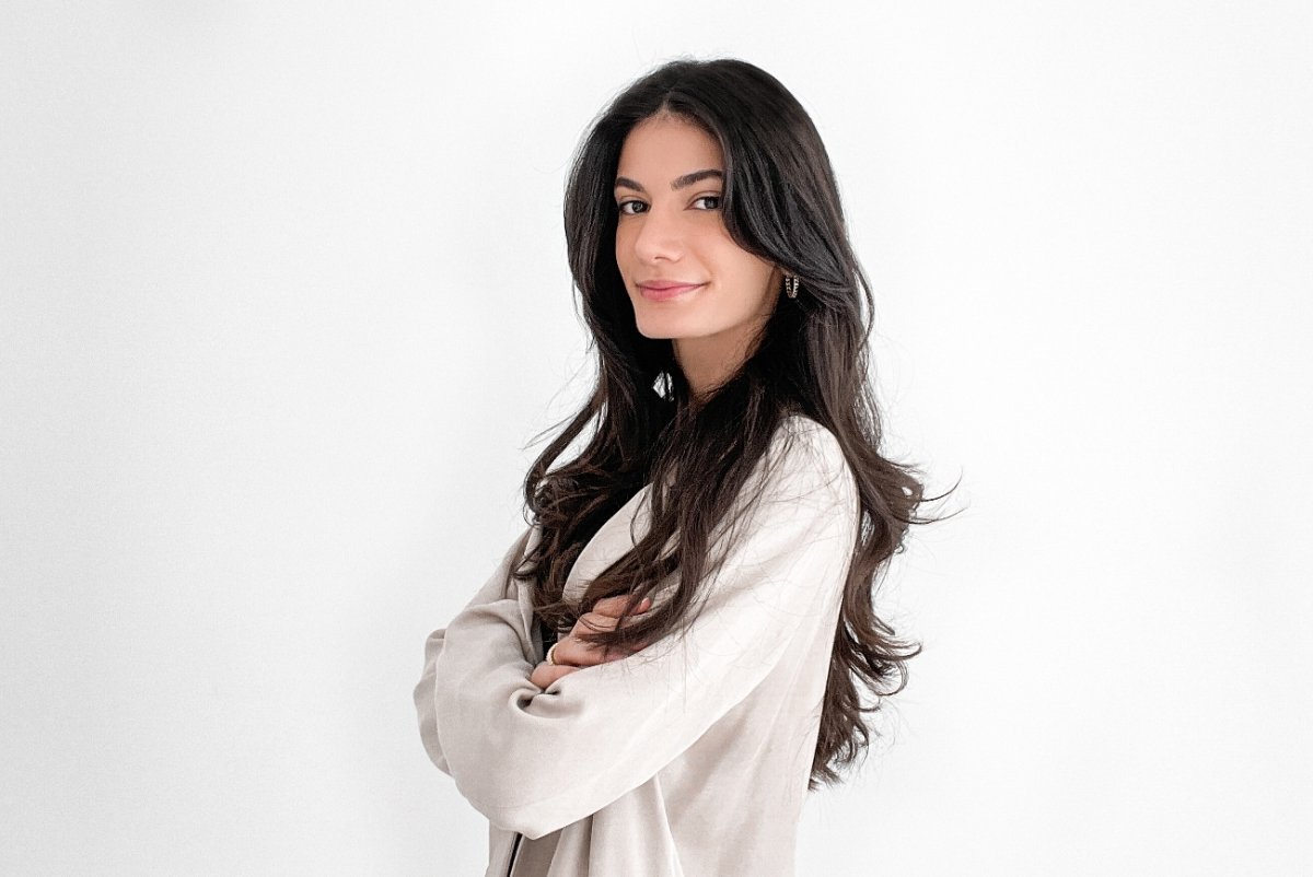 Maria Sobh, 24, is a Lebanese-Canadian co-founder of The Concept, an award-winning product development and design company that creates sustainable innovative solutions for clients.