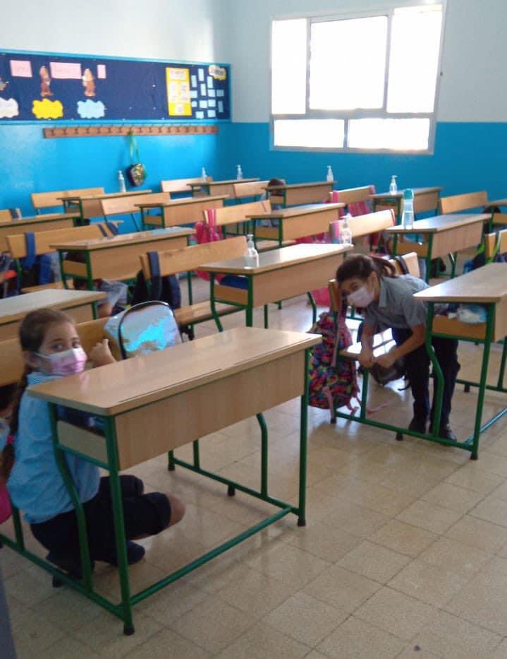 Heartbreaking Images Show Children Taking Cover In Schools In Beirut 2