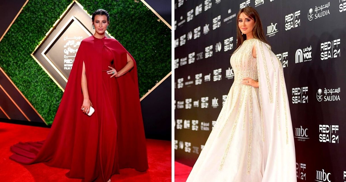 9 Celebrities Stunning In Lebanese Designs At The Red Sea IFF 2021