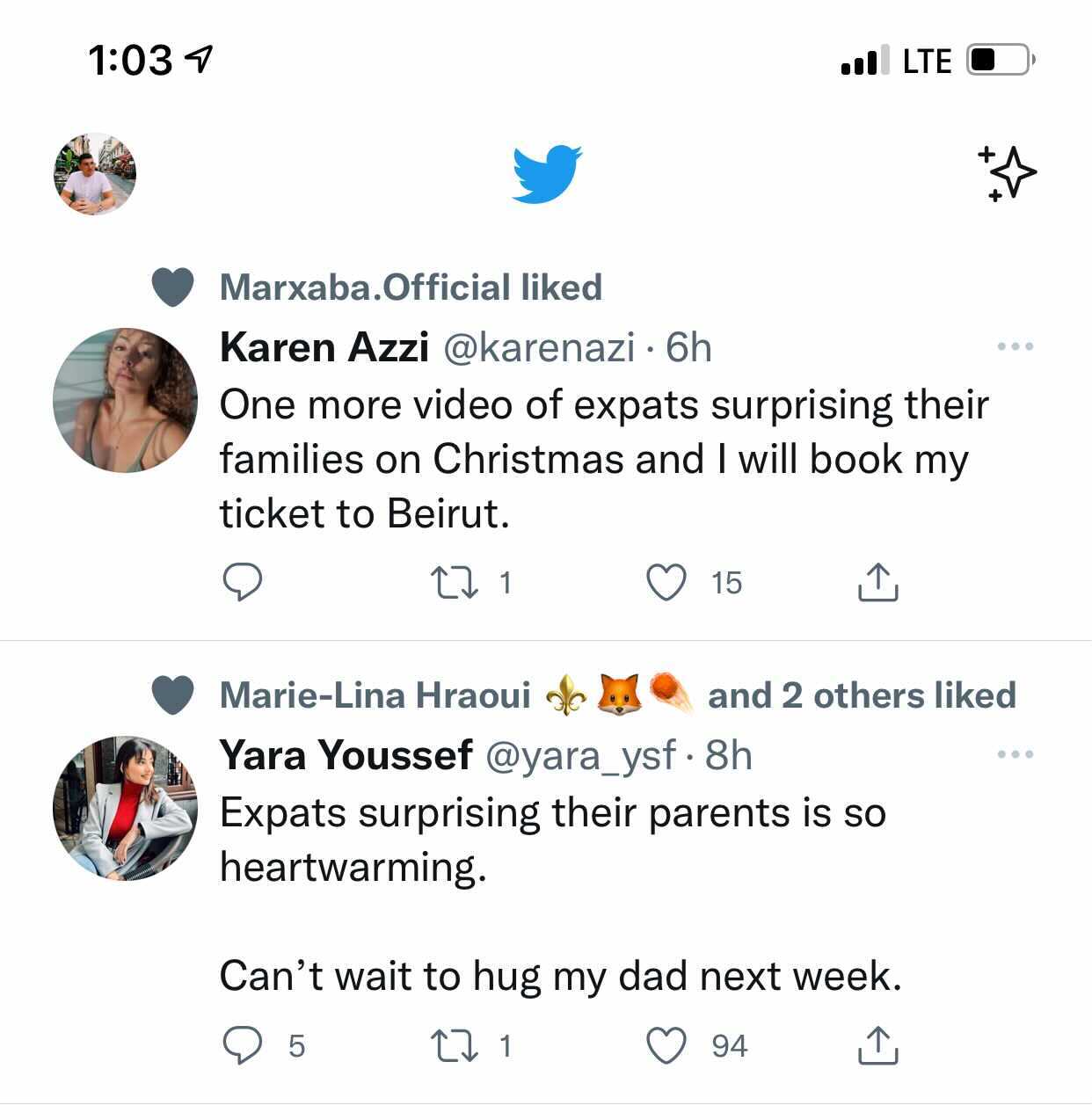12 Heartwarming Videos Of Lebanese Expats Surprising Their Families 1