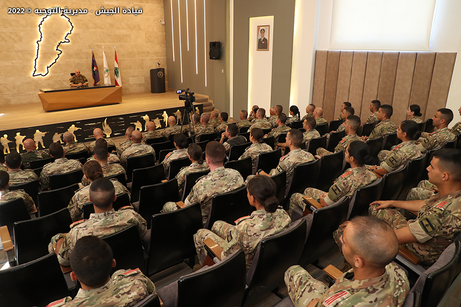 Lebanese Army Chief Stressed On Officer Cadets To Stay Away From Sectarian Divisions 1