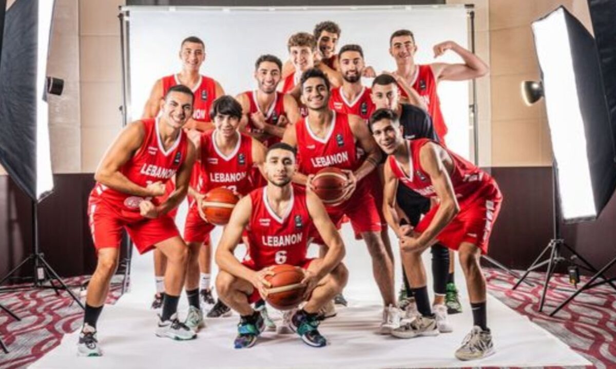 Lebanon S Basketball Team Began Its Winning Streak At The Fiba U18 Asian Championship