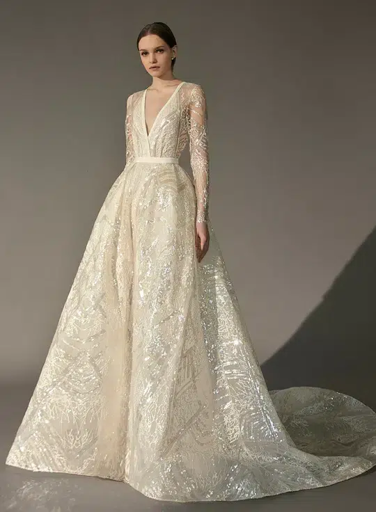 Check Out Elie Saab's Graceful Bridal Collection For The Spring Of 2023 12