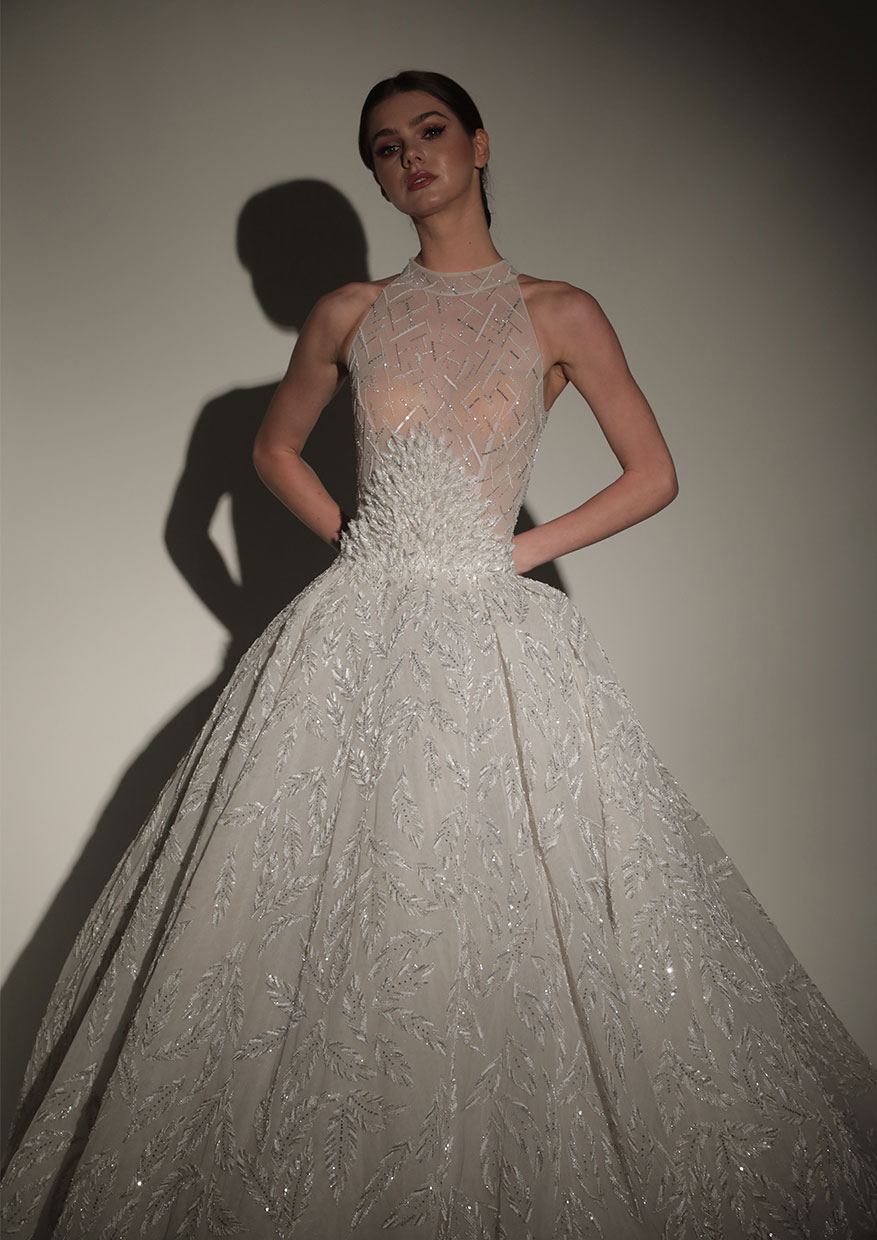 A Peek At Lebanese Designer Abed Mahfouz's Bridal Collection 2022 12