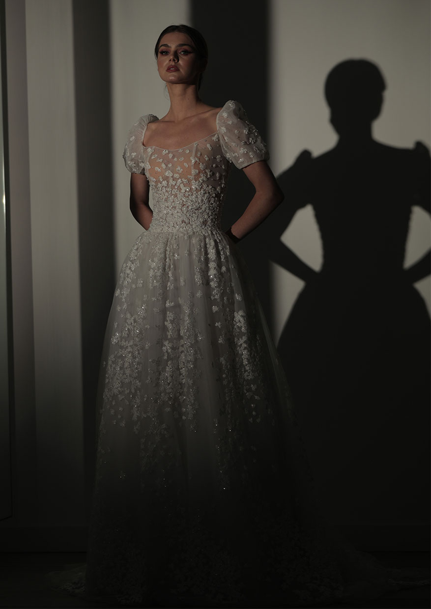 A Peek At Lebanese Designer Abed Mahfouz's Bridal Collection 2022