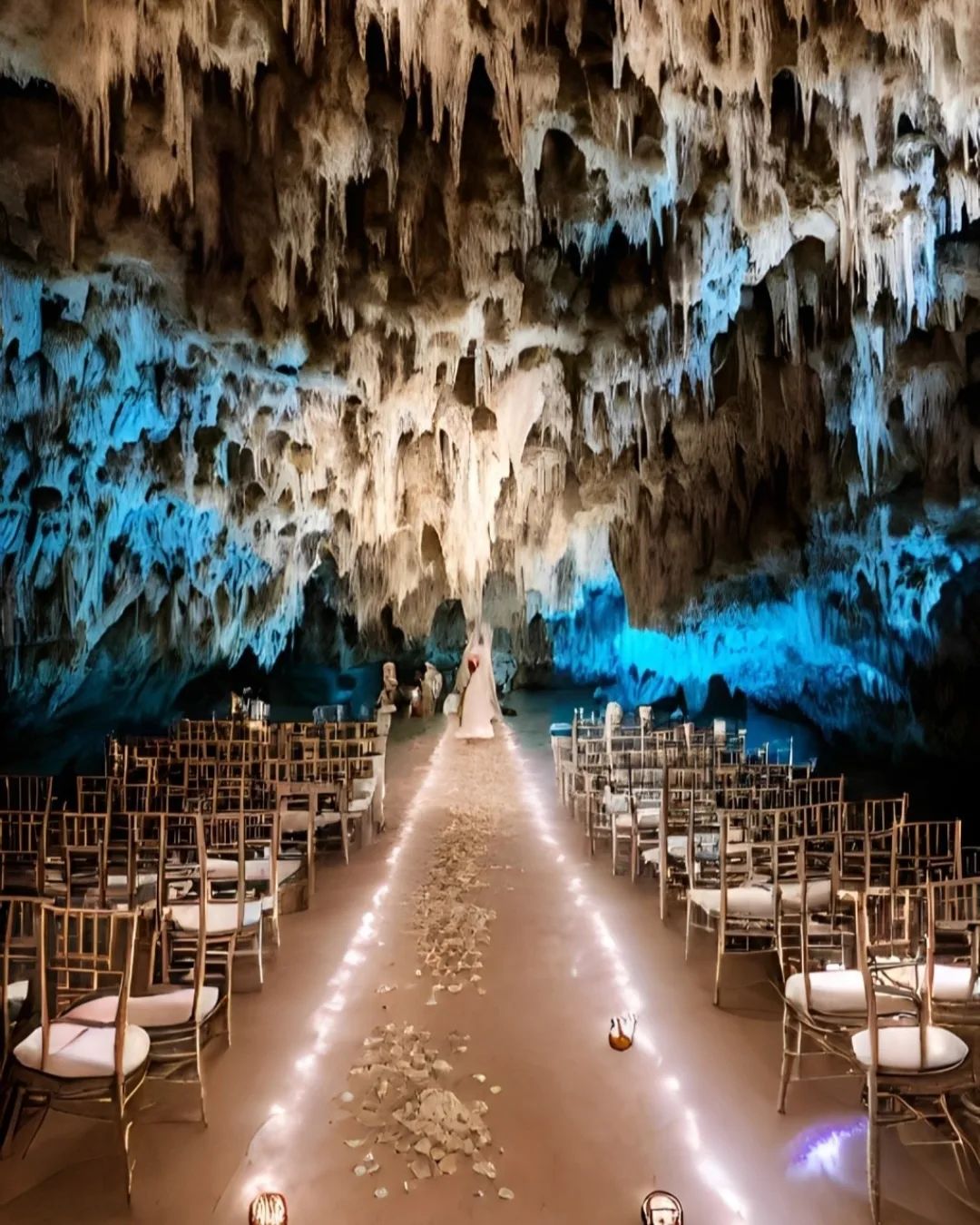A Lebanese Architect Unveiled Art Visualisation Transforming The Jeita Grotto Into A Breathtaking Wedding Venue 1