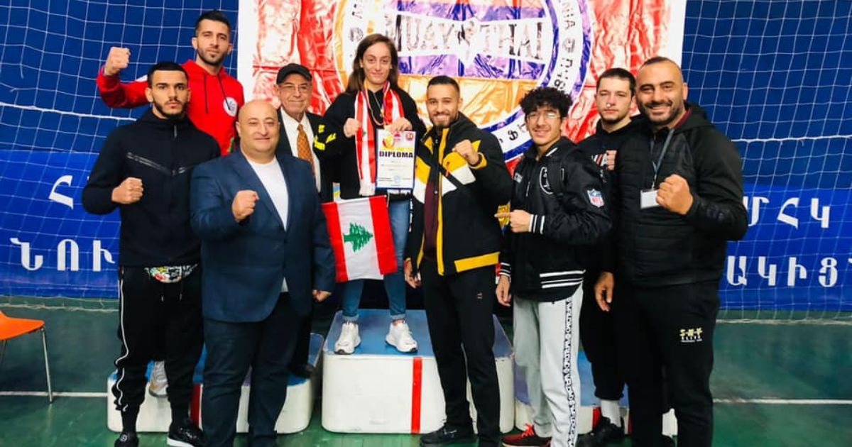 Lebanese Athletes Shined At The Yerevan Open Muay Thai Championship 2022