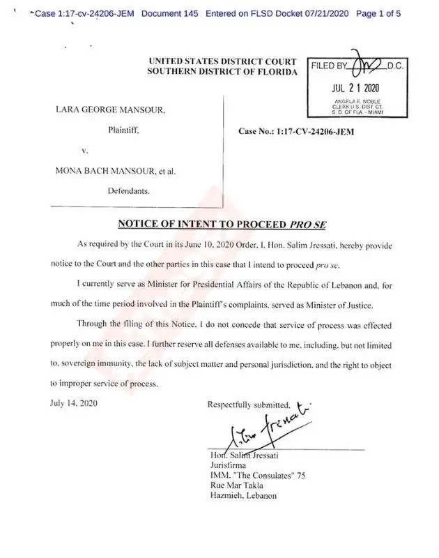 U.S. Courts Just Summoned Gebran Bassil & Key FPM Members For ‘Kidnapping, Illegal Detention, And Torture’ 8