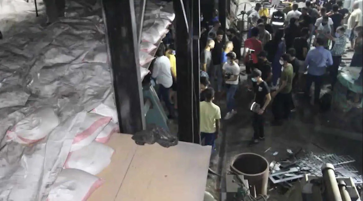 Photos/Video: Ammonium Nitrate & Possible Tunnel Found At Alleged Hezbollah Missile Factory In Beirut 1